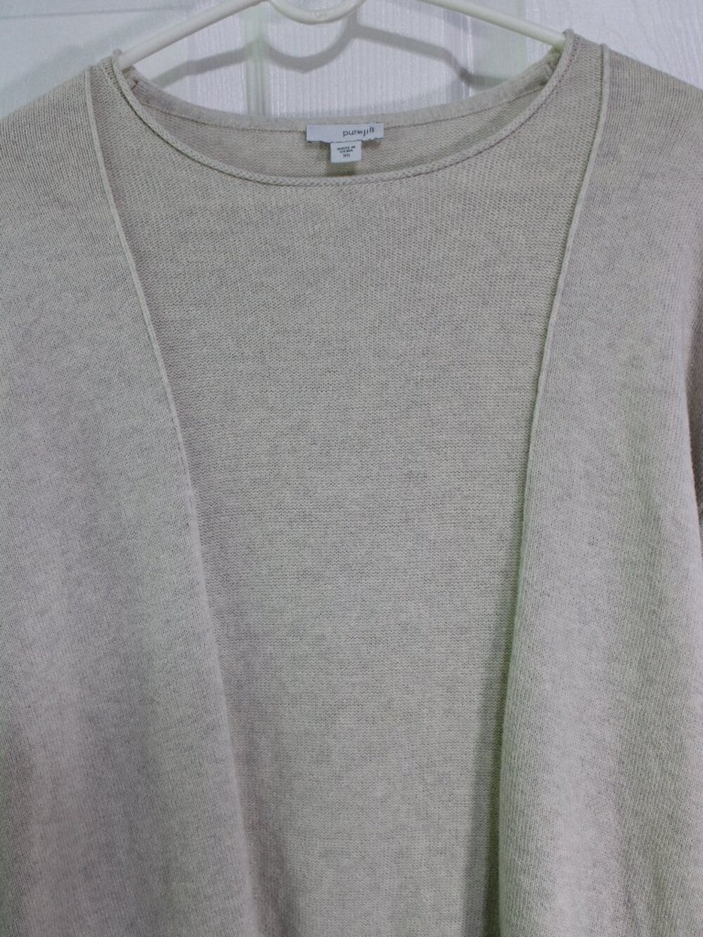 Pure Jill Women's Cotton-Cashmere Blend Long Sleeve Sweater - Picture 2 of 14